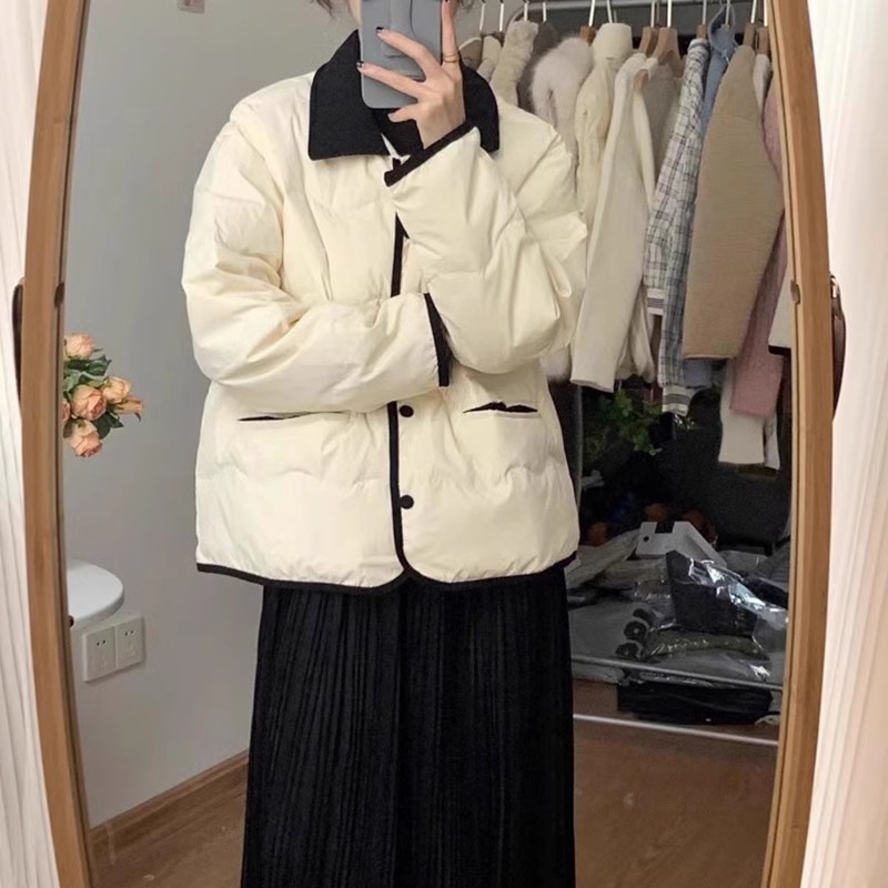 Ženska zimska kratka prešivena jakna u Chanel stilu, 2025 novi model, lagana i elegantna