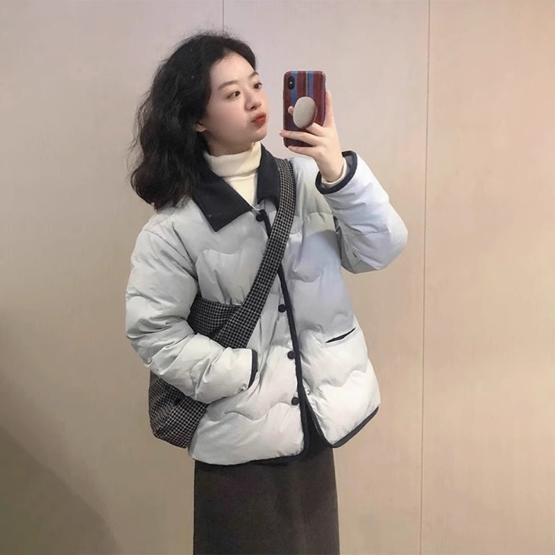 Ženska zimska kratka prešivena jakna u Chanel stilu, 2025 novi model, lagana i elegantna