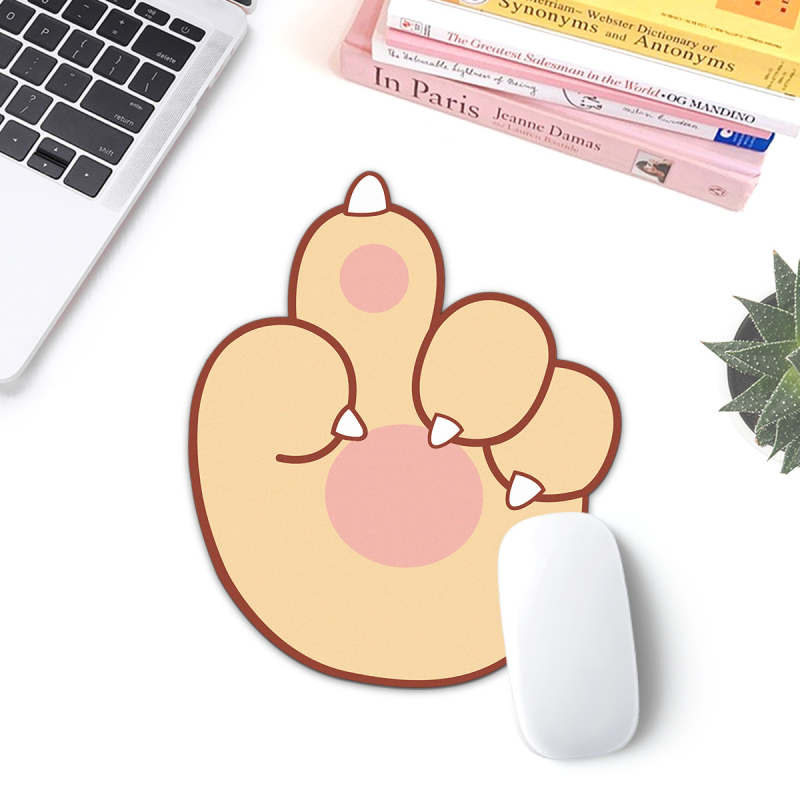 Pad de mouse Claw Alien – mic pad, din rășină, anti-alunecare, turnare prin injecție, logo imprimat