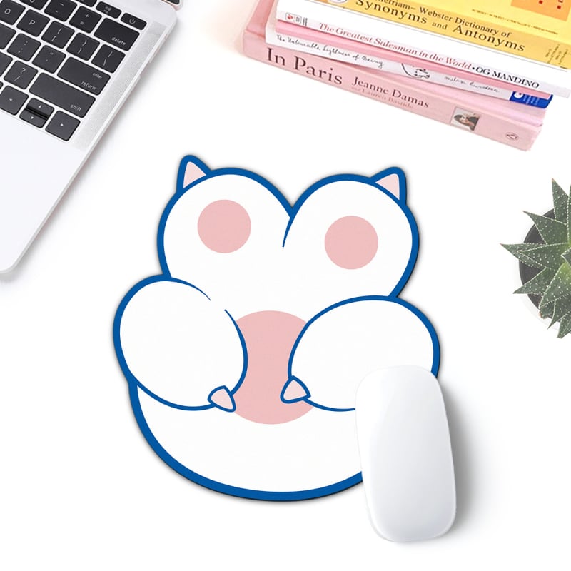 Pad de mouse Claw Alien – mic pad, din rășină, anti-alunecare, turnare prin injecție, logo imprimat