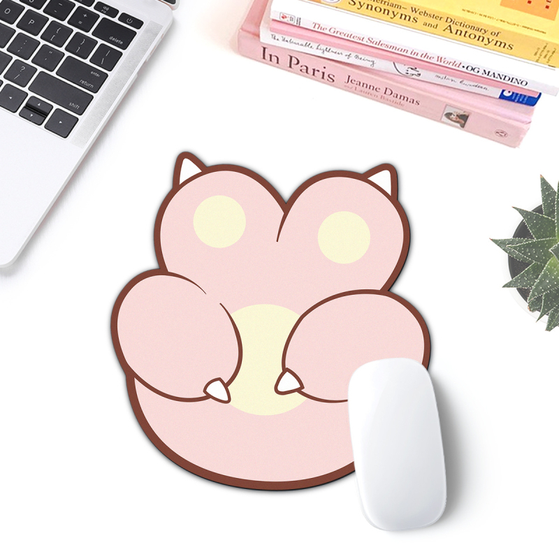 Pad de mouse Claw Alien – mic pad, din rășină, anti-alunecare, turnare prin injecție, logo imprimat