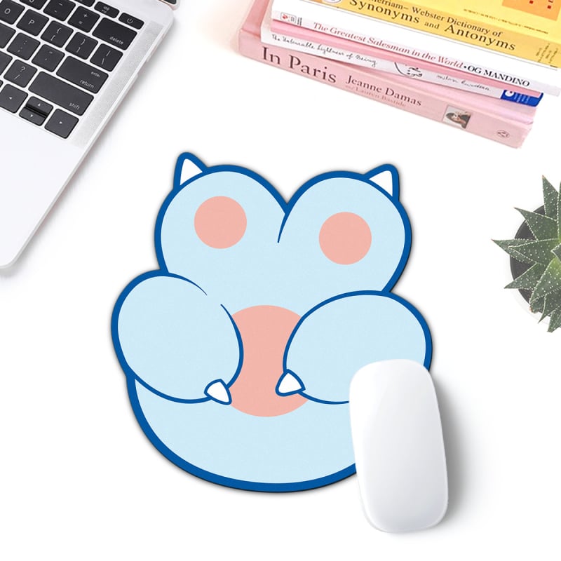 Pad de mouse Claw Alien – mic pad, din rășină, anti-alunecare, turnare prin injecție, logo imprimat