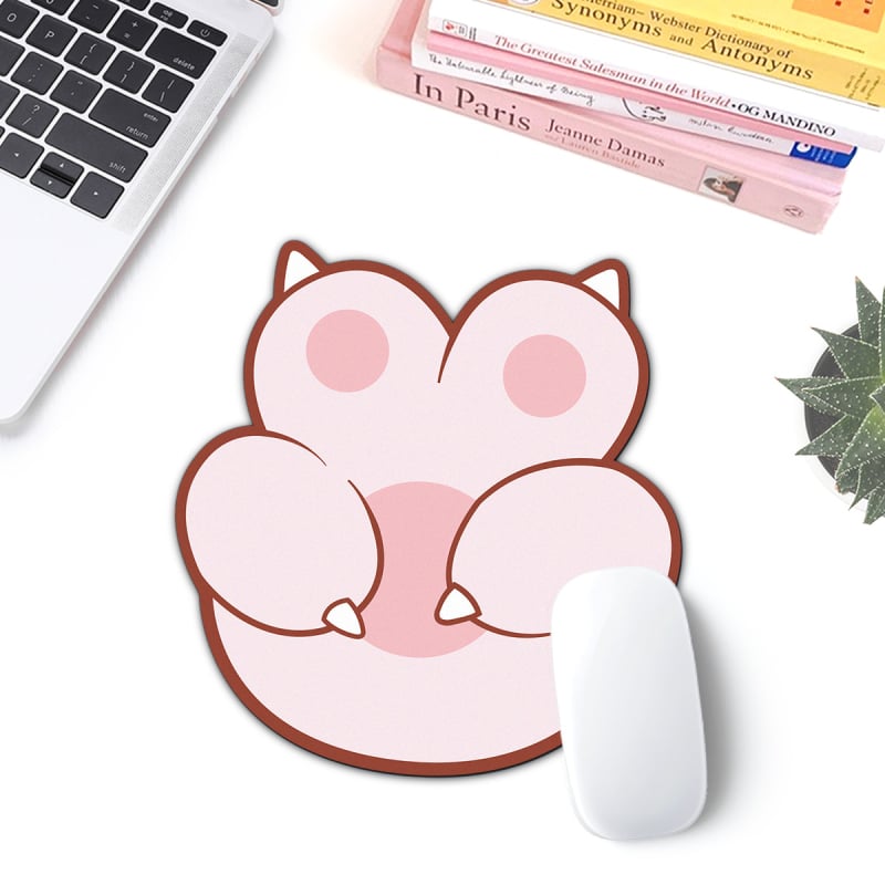 Pad de mouse Claw Alien – mic pad, din rășină, anti-alunecare, turnare prin injecție, logo imprimat