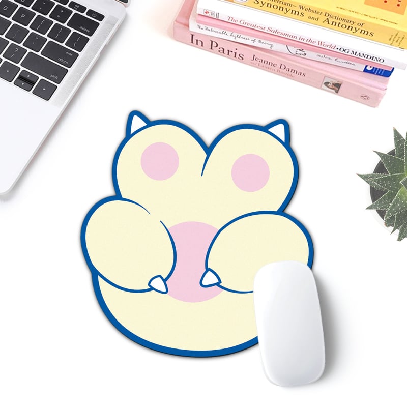 Pad de mouse Claw Alien – mic pad, din rășină, anti-alunecare, turnare prin injecție, logo imprimat