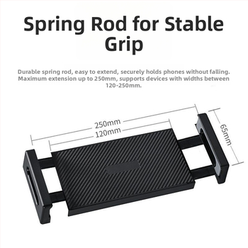 Clipuri dual pentru telefon și tabletă - adaptor pentru trepied pentru streaming live (Material: plastic; Aplicație: trepied pentru streaming în direct; Stil: General; Tip: Alt)