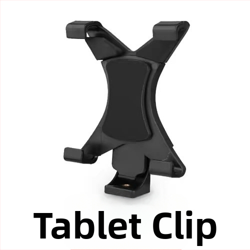 Dvojitý klip pre telefón a tablet - adaptér na statív pre živé vysielanie (Materiál: plast; Aplikácia: podlahový statív pre živé vysielanie; Štýl: Všeobecný; Typ: Iné)