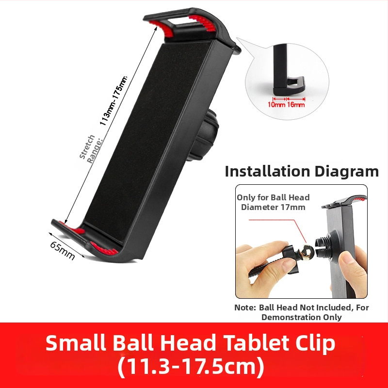 Clipuri dual pentru telefon și tabletă - adaptor pentru trepied pentru streaming live (Material: plastic; Aplicație: trepied pentru streaming în direct; Stil: General; Tip: Alt)