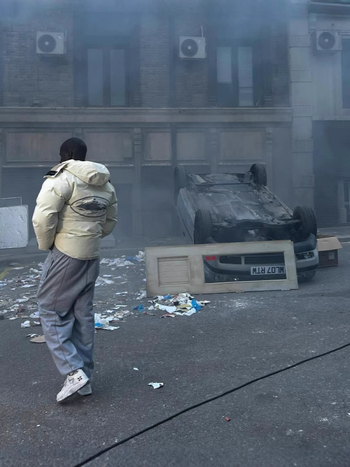 Ανδρικό βαμβακερό μπουφάν με κουκούλα, 3M ανακλαστικό εκτύπωμα, παχύ γέμισμα, φερμουάρ