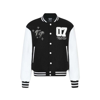 Jachetă cardigan High Street cu umplutură poliester, groasă, croială largă, fermoar, iarnă