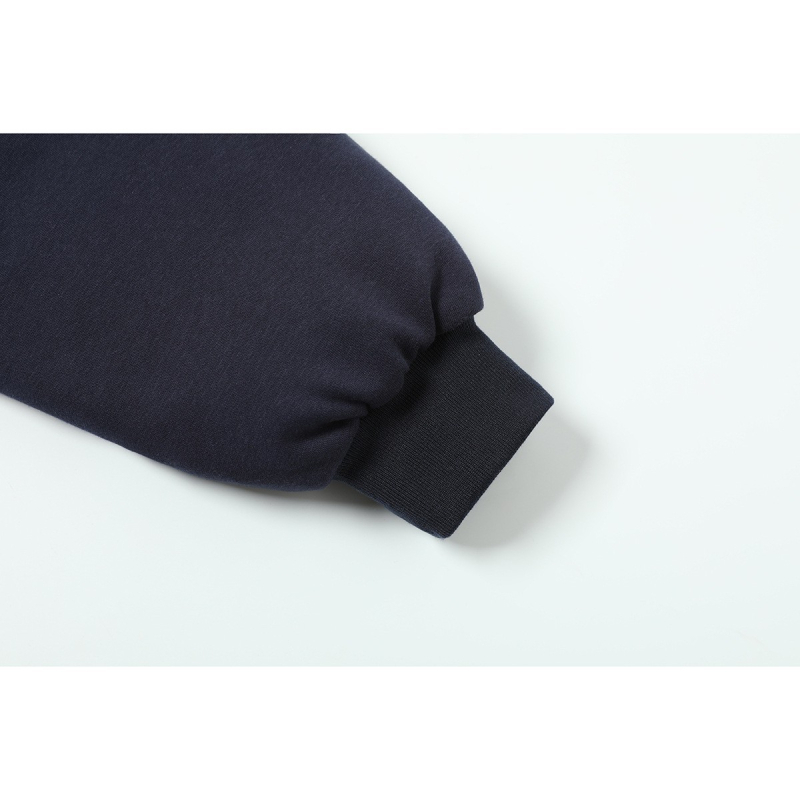 Geacă din bumbac cu glugă, croială lejeră, guler de blană detașabil, design din panouri, fermoar, umplutură poliester, iarnă 2025