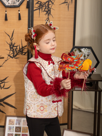 Pulover tricotat pentru copii, acrilic 60%, tricot gros, guler rotund, mâneci lungi, iarna 2024