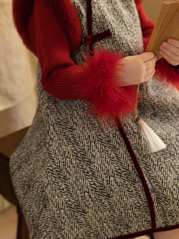 Pulover tricotat pentru copii, acrilic 60%, tricot gros, guler rotund, mâneci lungi, iarna 2024