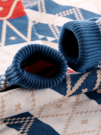 Pulover băieți, în dungi, din bumbac tricotat, mânecă lungă, guler rotund, pentru toamnă-iarnă, peste 8 ani