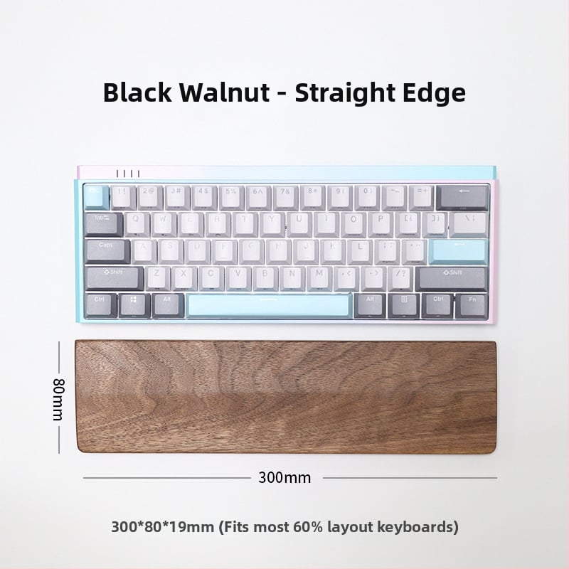 Podložak za zglob za tipkovnicu - velika podloga, jednostrana, kompatibilnost s tipkama 87/104, model Zt-08