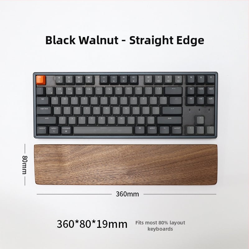 Podložak za zglob za tipkovnicu - velika podloga, jednostrana, kompatibilnost s tipkama 87/104, model Zt-08