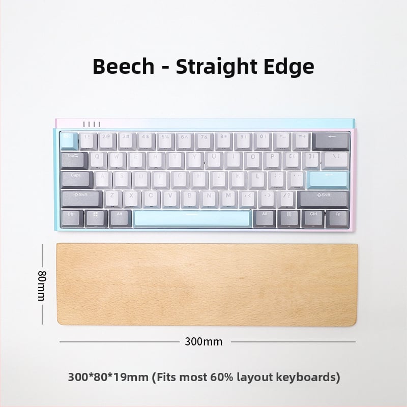 Podložak za zglob za tipkovnicu - velika podloga, jednostrana, kompatibilnost s tipkama 87/104, model Zt-08