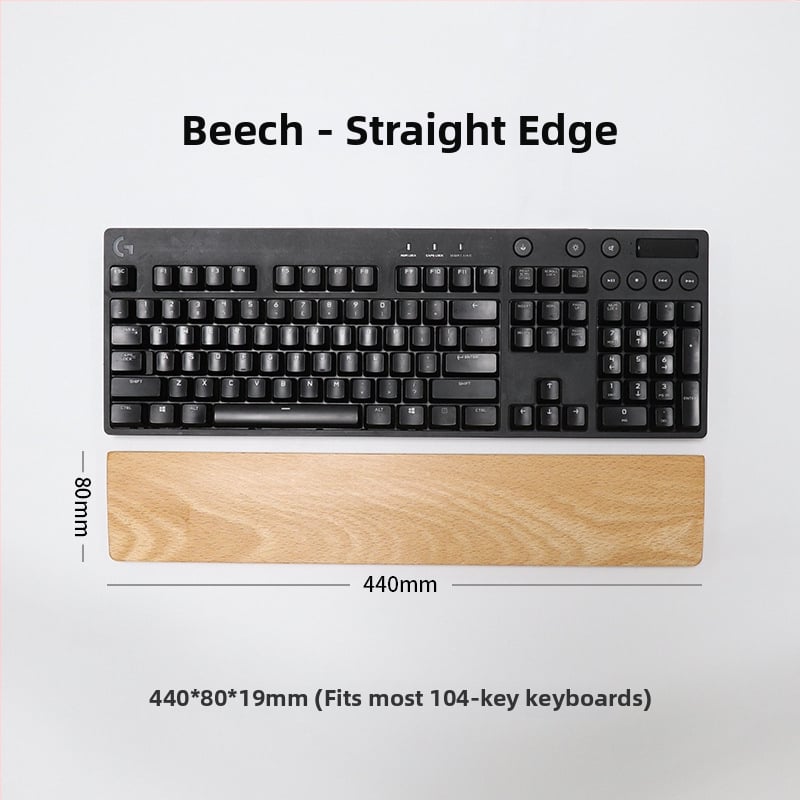 Podložak za zglob za tipkovnicu - velika podloga, jednostrana, kompatibilnost s tipkama 87/104, model Zt-08