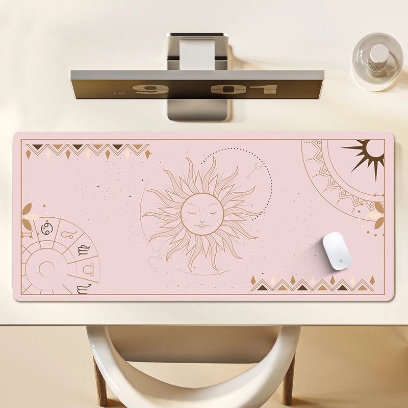 Podloga za miš Magic Circle - Velika kartunska podloga za stol (Prirodni kaučuk, Protuklizna, Prijenos topline)