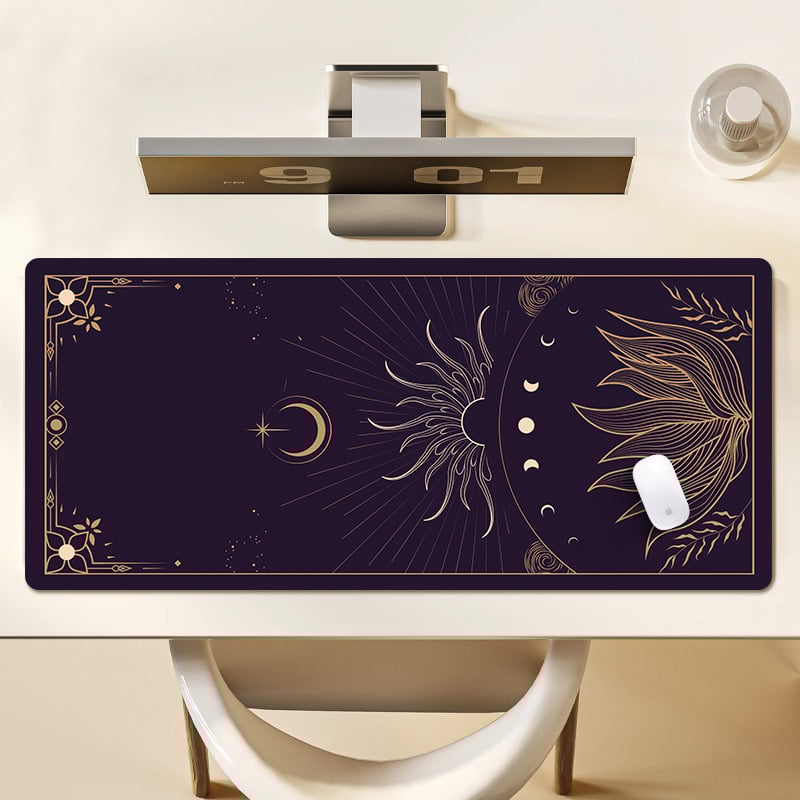 Podloga za miš Magic Circle - Velika kartunska podloga za stol (Prirodni kaučuk, Protuklizna, Prijenos topline)