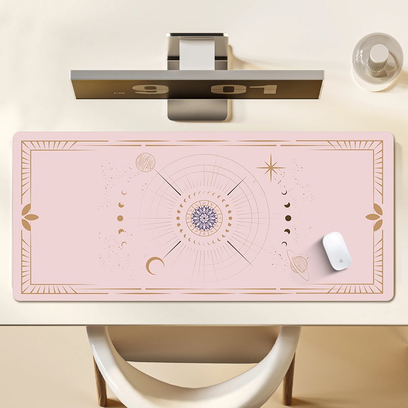 Podloga za miš Magic Circle - Velika kartunska podloga za stol (Prirodni kaučuk, Protuklizna, Prijenos topline)