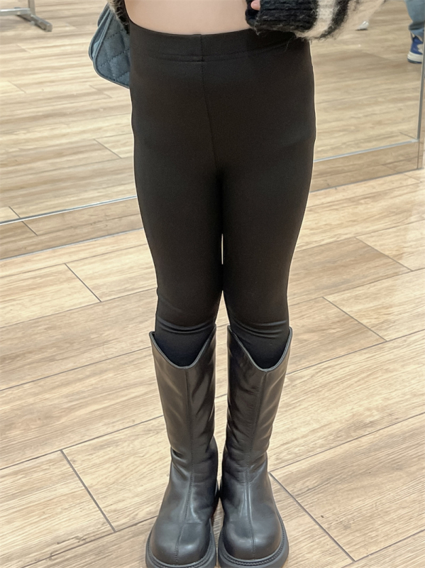 Pulover pentru copii, stil coreean, dungi neregulate, țesătură de bumbac îngroșat, guler rotund (Iarnă; 8+ ani; bumbac 96–100%)