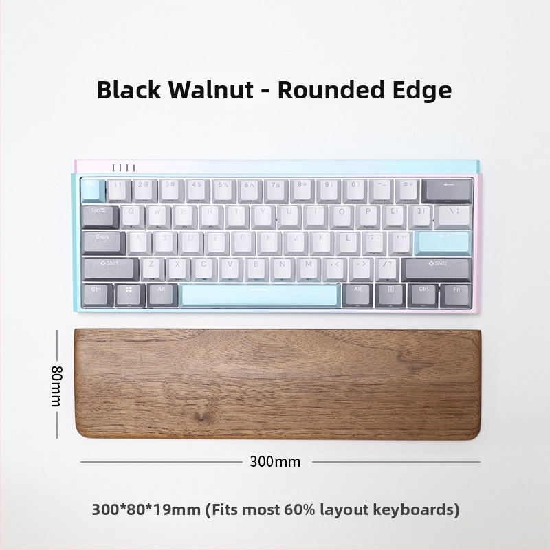 Podrška za zglob za tipkovnicu - masivno drvo, jednostrana, model Zt-08