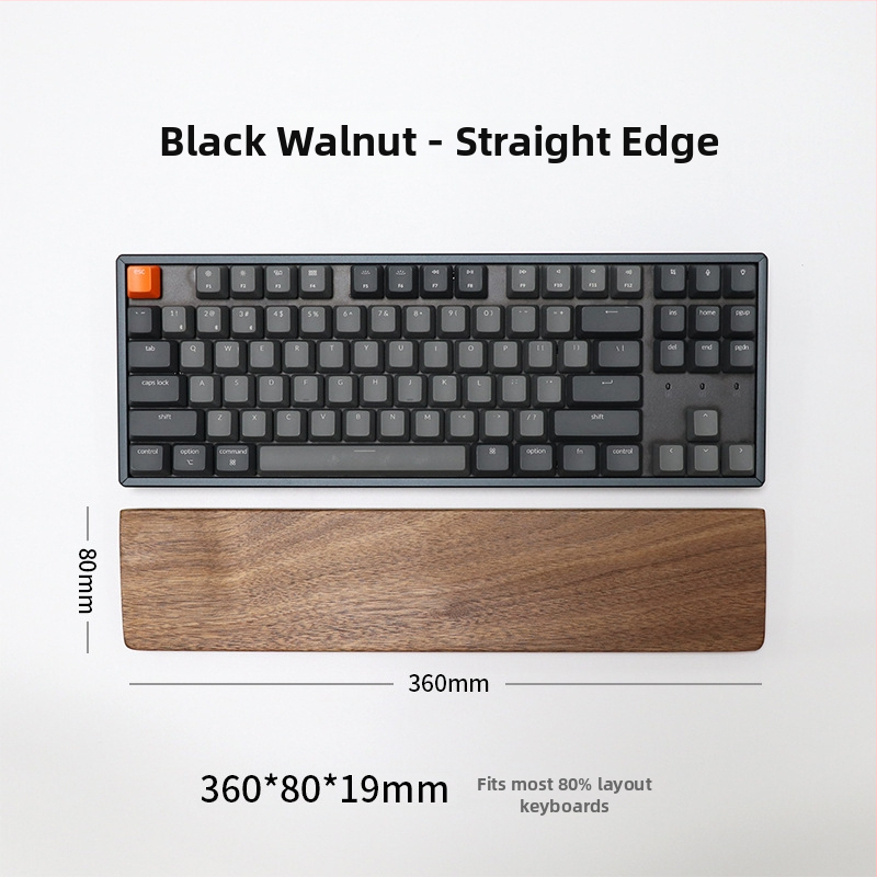 Podrška za zglob za tipkovnicu - masivno drvo, jednostrana, model Zt-08