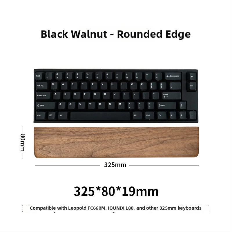 Podrška za zglob za tipkovnicu - masivno drvo, jednostrana, model Zt-08