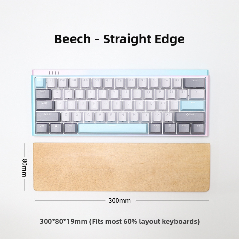 Podrška za zglob za tipkovnicu - masivno drvo, jednostrana, model Zt-08