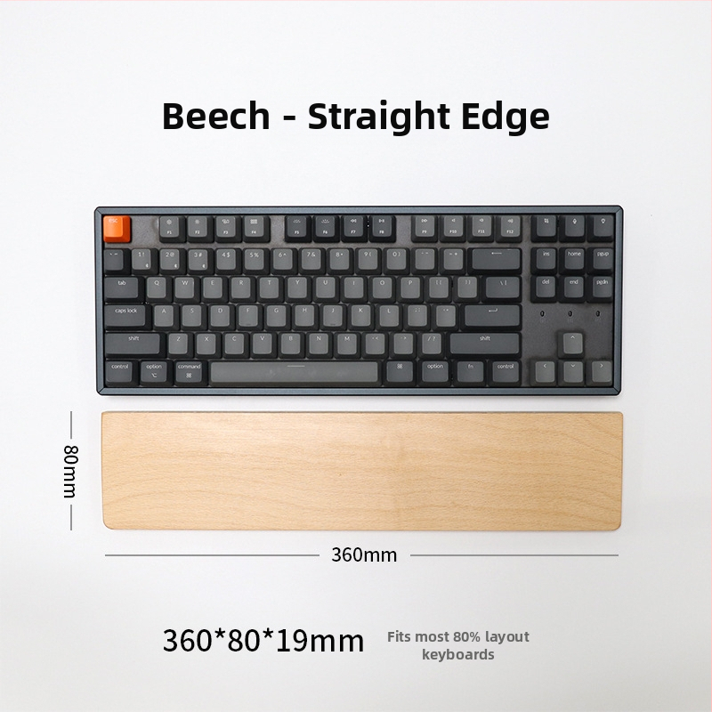 Podrška za zglob za tipkovnicu - masivno drvo, jednostrana, model Zt-08