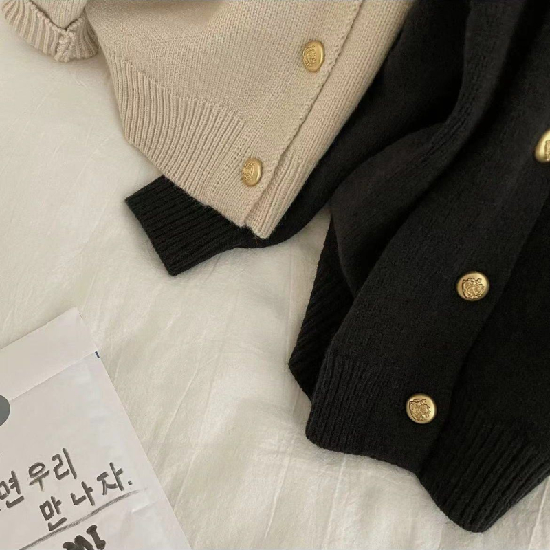 Cardigan pentru copii, stil colegiu, 70% bumbac, mâneci lungi, închidere cu nasturi pe un rând, model brodat cu personaje de desene animate