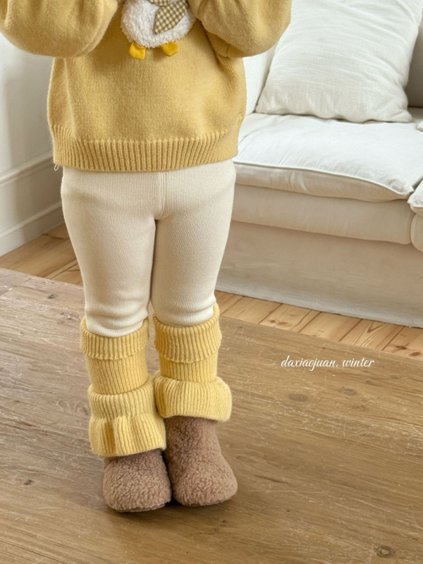 Pulover pentru copii în stil coreean cu motiv cu rață, din acril, tricot gros, mâneci lungi, guler rotund, pentru copii 3–8 ani