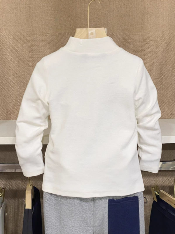 TWELVE BEAR dječja pamučna pletena bluza s poluturtleneckom, dugi rukavi, unisex za djecu 3–8 godina, cartoon uzorak, jesen