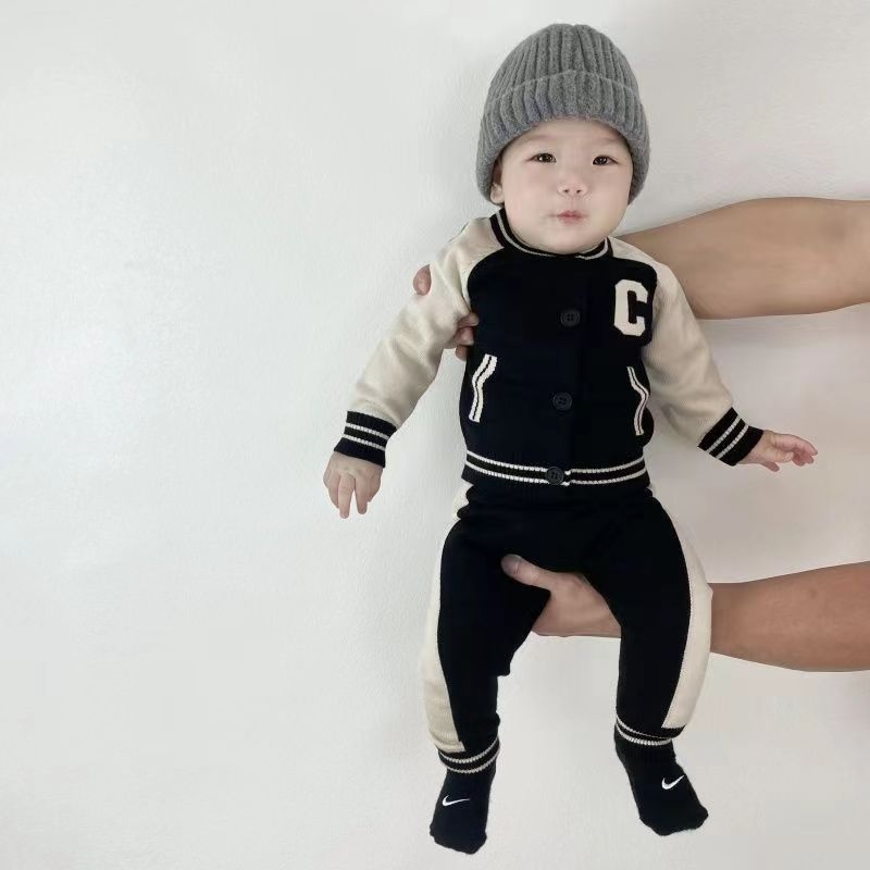Dječji pulover od angore (Angora), pleteni, dugi rukavi, korejski stil, unisex, za djecu 1–3 godine