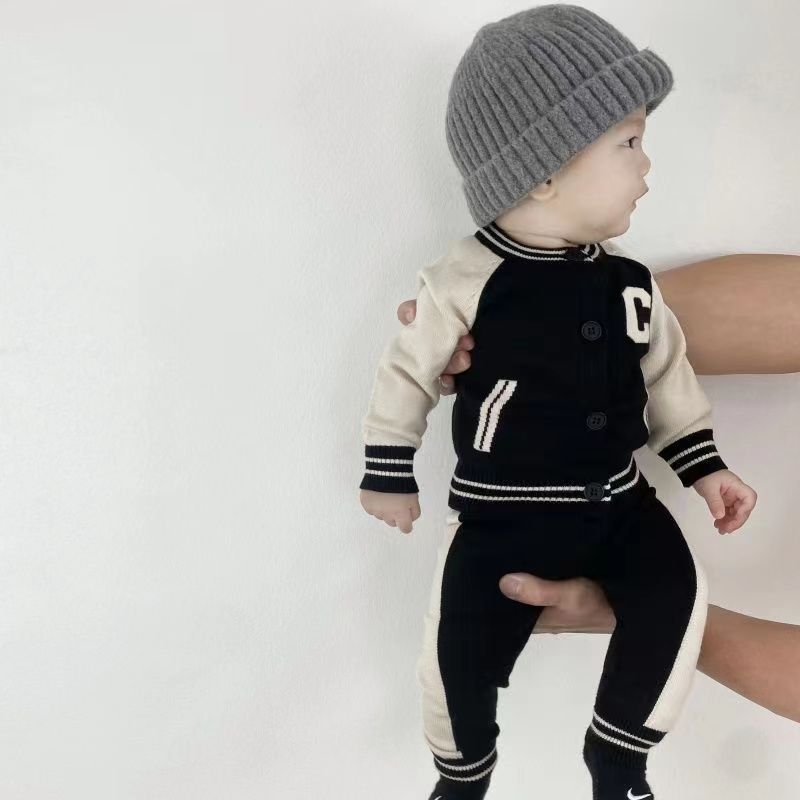 Dječji pulover od angore (Angora), pleteni, dugi rukavi, korejski stil, unisex, za djecu 1–3 godine