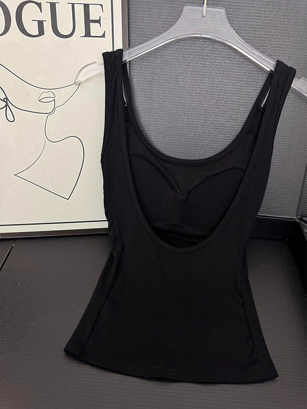 Ženski halter top bez leđa, bustier s jastučićem za prsni koš, uski unutarnji top, PVC tkanina