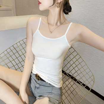 Γυναικείο τοπ χωρίς μανίκια σε sling στυλ, casual, πολυεστέρας, 90–95% πολυεστέρα, μικροελαστικότητα, μη αποσπώμενες ιμάντες