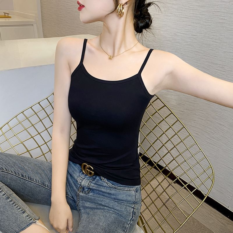 Γυναικείο τοπ χωρίς μανίκια σε sling στυλ, casual, πολυεστέρας, 90–95% πολυεστέρα, μικροελαστικότητα, μη αποσπώμενες ιμάντες