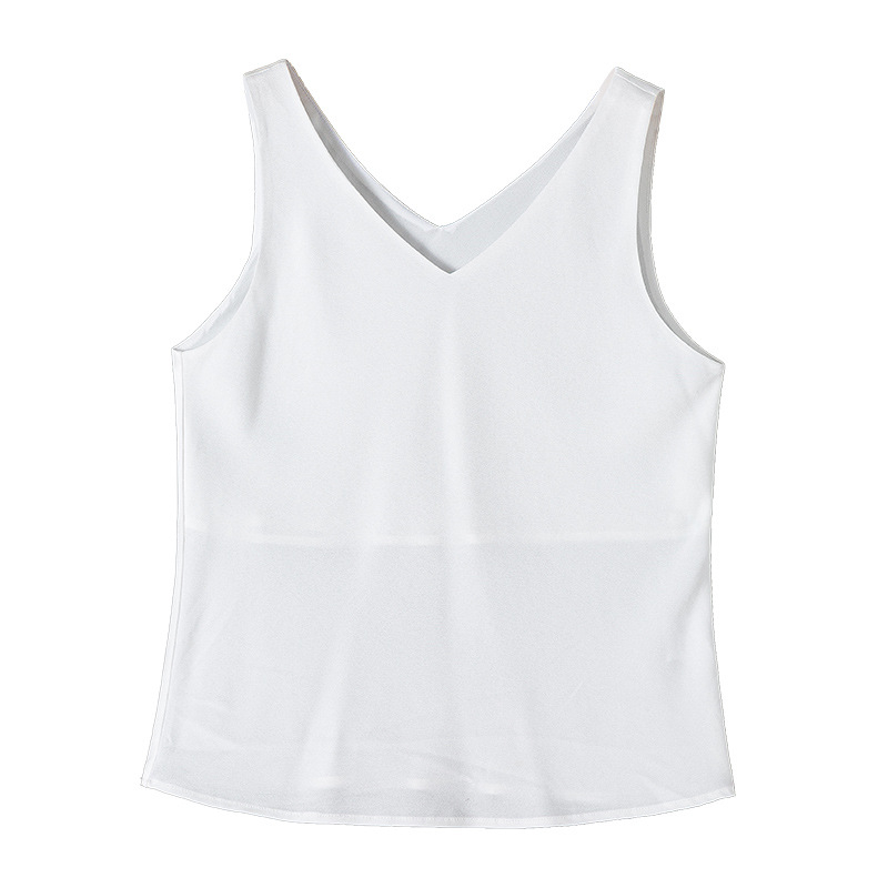 Top camisole din acetat, fără mâneci, bretele, croială lejeră, lungime scurtă, țesătură din fibre sintetice amestecate