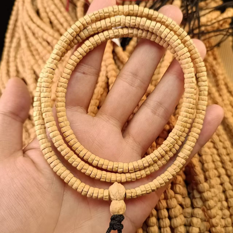 Brățară din passion seed, lucrată manual, formă de păpușă, stil natural, pentru cupluri