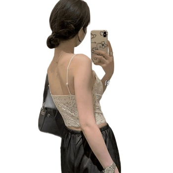 Camișol fără cusuri cu decolteu în V, model unic, 70–80% blană de iepure, pentru toate anotimpurile