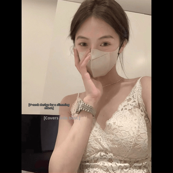 Maieu fără cusături, design monocorp, decolteu în V, 70–80% blană de iepure, Qianqian