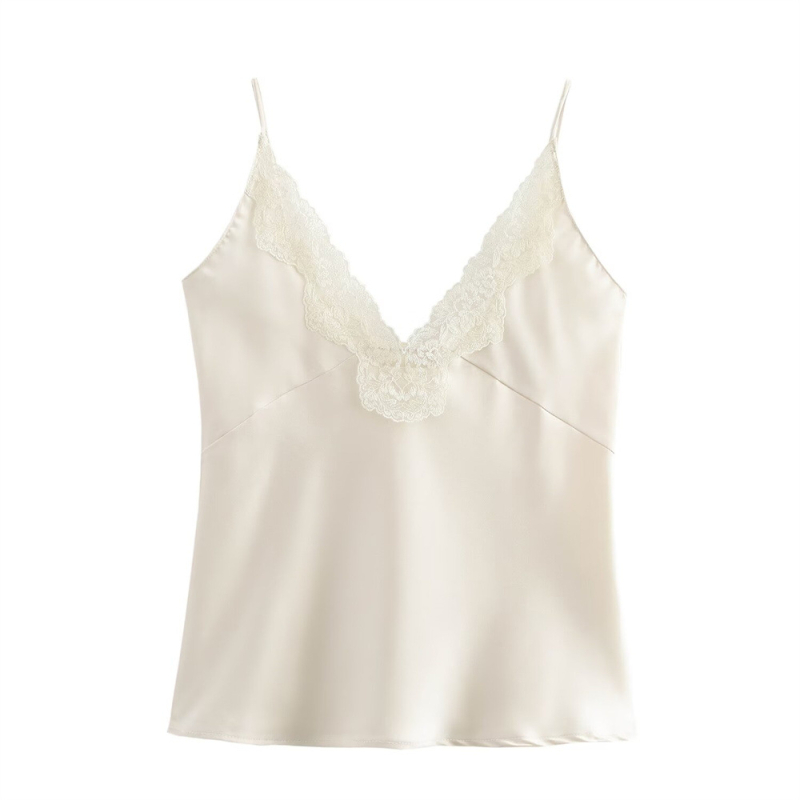 Top camisole damă, stil stradal, croială lejeră, poliester 95%+, micro-elasticitate, pentru toate sezoanele