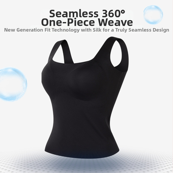 Camisolă din mătase Mulberry pentru femei – croială scurtă, lejeră, cu umplutură pentru bust, bretele ne demontabile