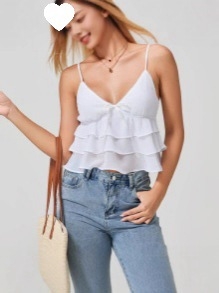 Top din plasă — bretele, stil european și american, model talie subțire, culoare uni, material principal: poliester, ușoară întindere