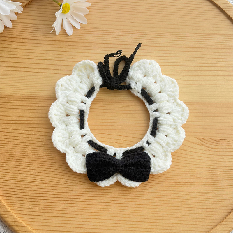 Șal pentru animale de companie, tricotat manual din lână, cu țesătură twill și Jacquard, stil prințesă, potrivit pentru toate anotimpurile