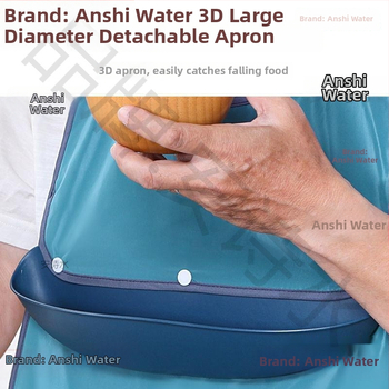 Biburi de masă din silicon, impermeabile pentru adulți, unisex, proces OEM