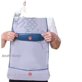 Biburi de masă din silicon, impermeabile pentru adulți, unisex, proces OEM