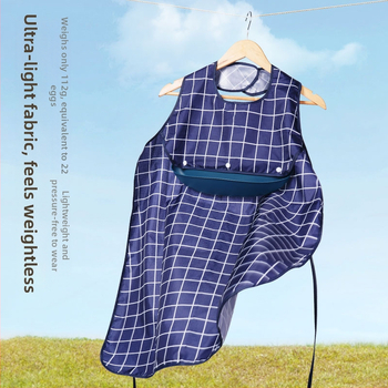 Hfine Adult Bib – Bavetă pentru adulți, detașabilă din bumbac pentru hrănire, unisex