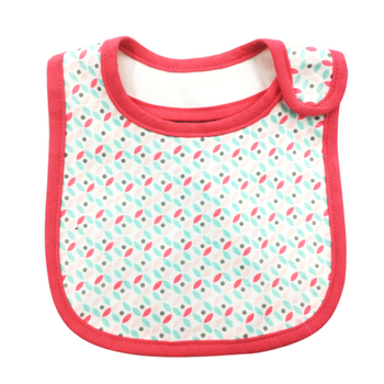 Babero pentru saliva, trei straturi impermeabil, bumbac peste 95%, model cu dungi sau puncte, destinat copiilor de 1–3 ani